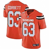 Nike Men & Women & Youth Browns 63 Austin Corbett Orange NFL Vapor Untouchable Limited Jersey,baseball caps,new era cap wholesale,wholesale hats